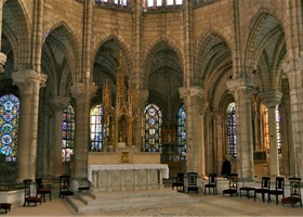 basilique saint-denis bedside of suger